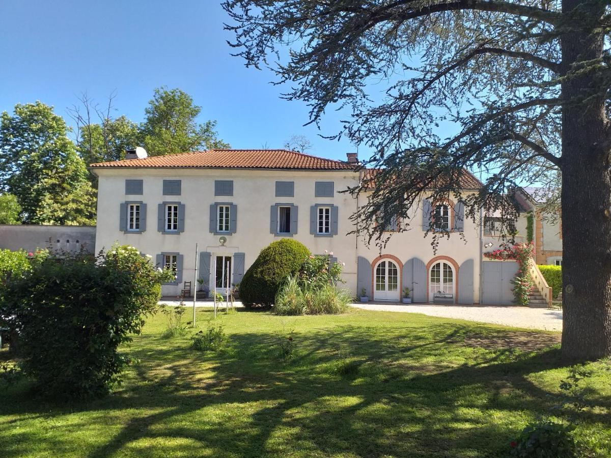 Chez Celine Et Philippe Chambre Marie Dans Propriete De Charme Avec Piscine Le Fossat Экстерьер фото